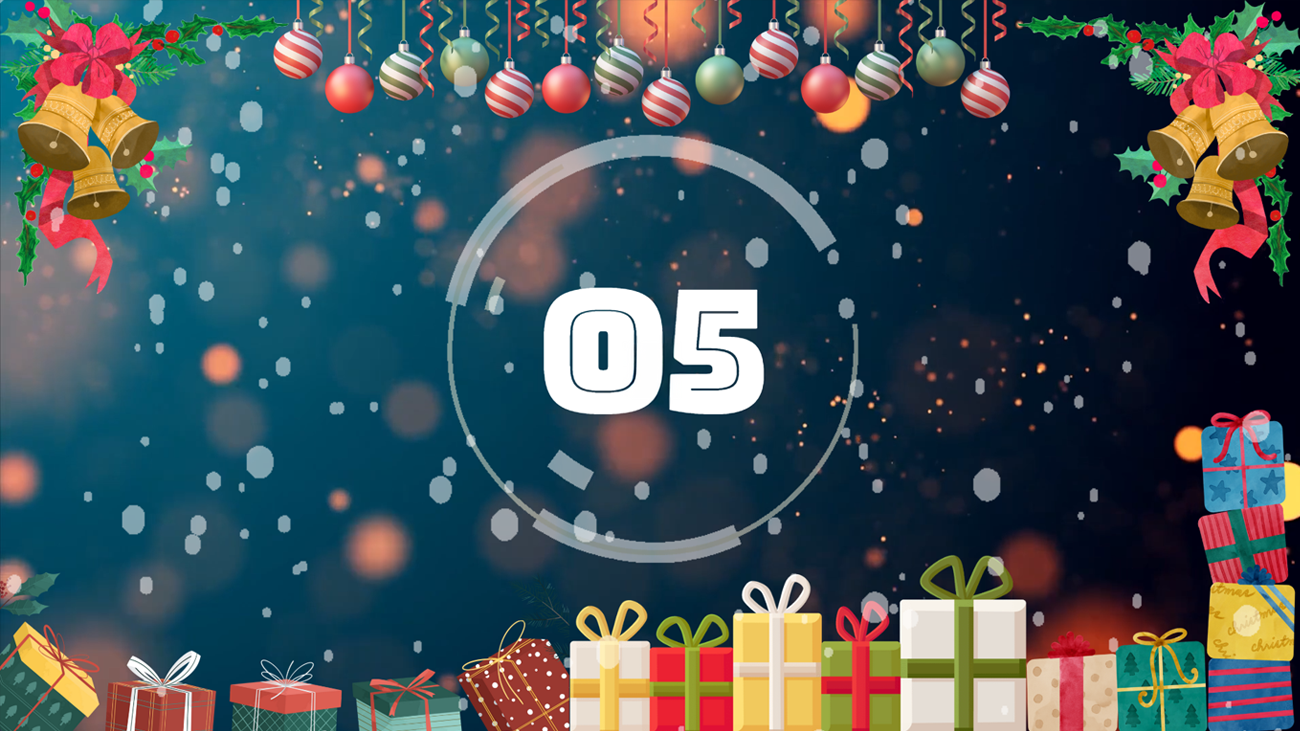 Free Canva Christmas Countdown Video Template