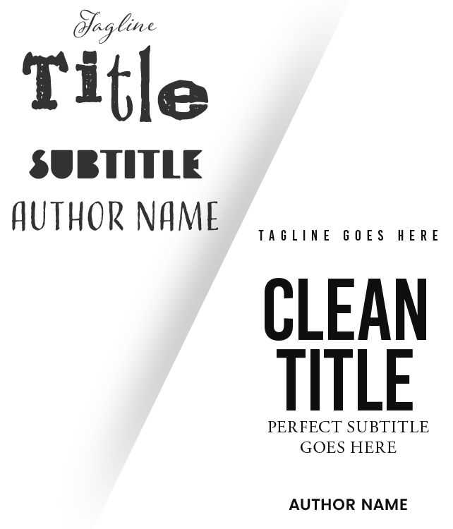 Canva Book Cover Templates Fonts